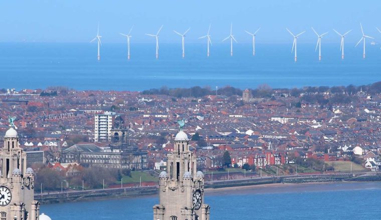 Liverpool and wind farms